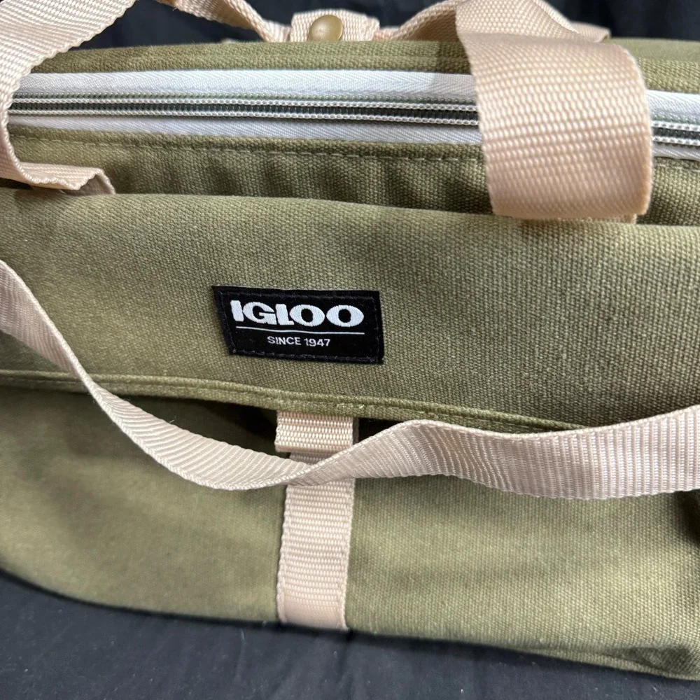 Igloo Nostalgia Lunch Sack - Olive